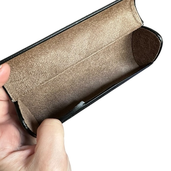 Burberry Black & Tan Check Glasses Case - Picture 3 of 4